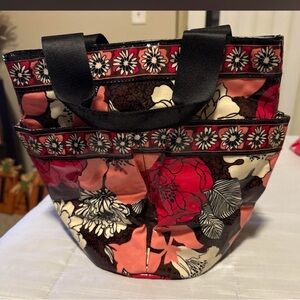 Vera Bradley Vinyl Shower Tote Bag